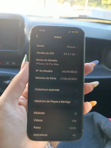 iPhone 14 Pro Max 128 gigas em perfeito estado