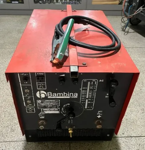 Máquina de Solda Tig AC/DC Bambina 300 Revisada 220V Monofásica
