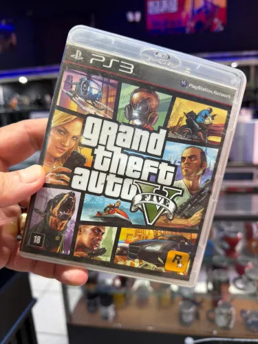 GTA 5 semi novo para PlayStation 3 