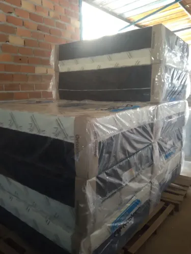 Cama casal entregamos e montamos 