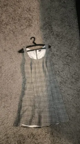 Vestido tipo xadrez
