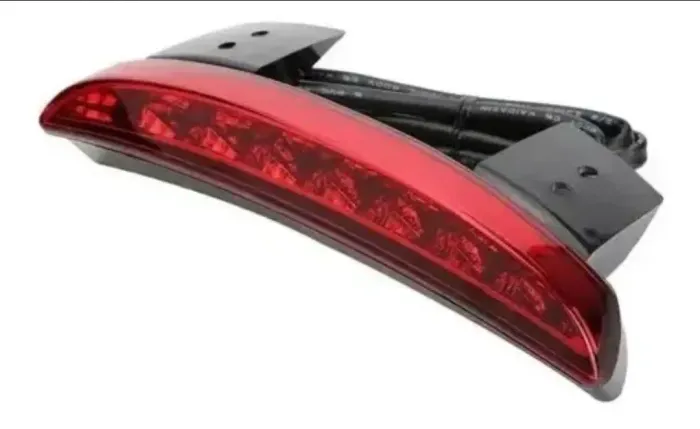 Lanterna traseira led multifunção com piscas harley moto custom função setas