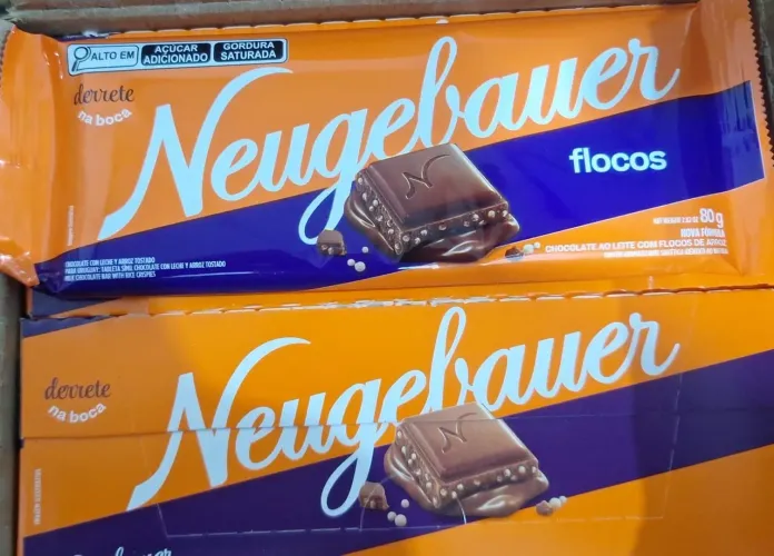 Chocolate em Barra Neugebauer Flocos 80g