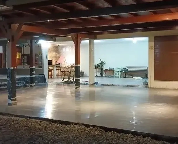 Piso polido industrial