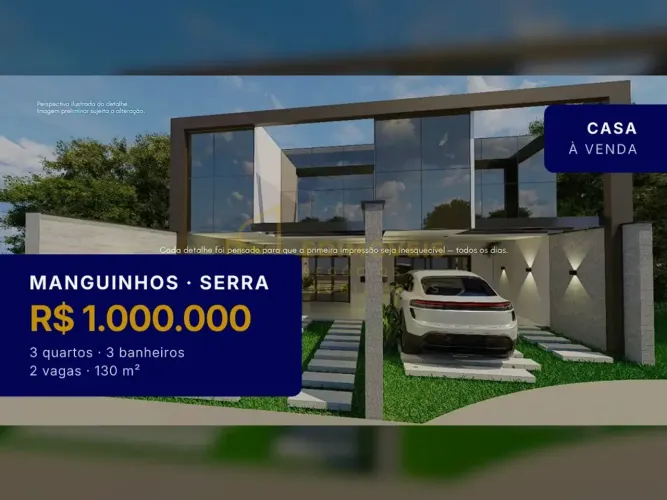 Residencial Yahoo Duplex Alto Padrão com 3 suítes Serra/ES