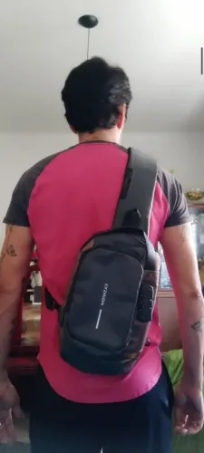Sholder bag bolsa unissex 
