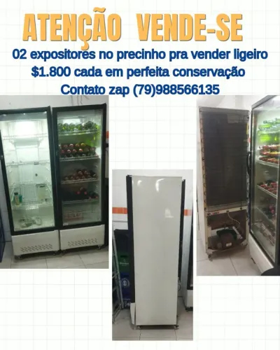 Freezer expositor venax em ótimo estado 1800 cada um 