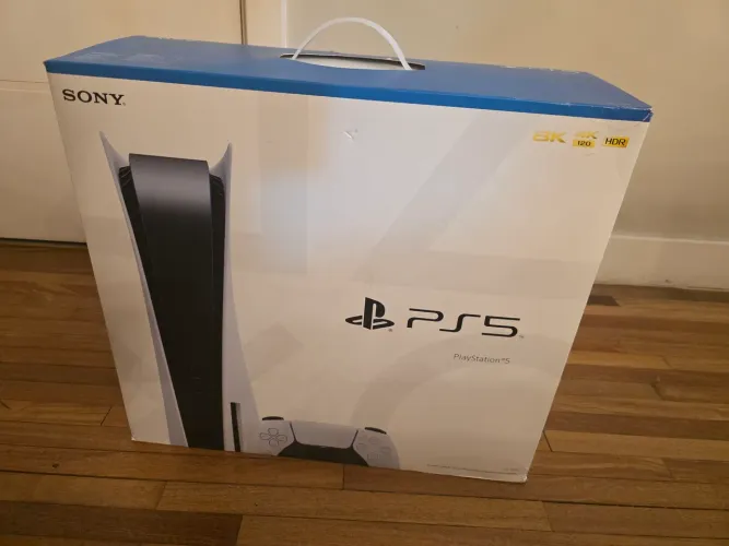 Caixa PS5 Original Com berço e manuais semi nova bom estado