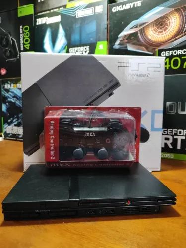 Video game Playstation 2 PS2 sem leitor funcionando perfeitamente - GARANTIA 3 MESES 