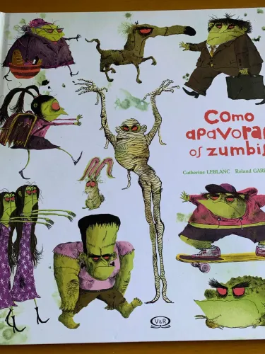Livro infantil como apavorar zumbis