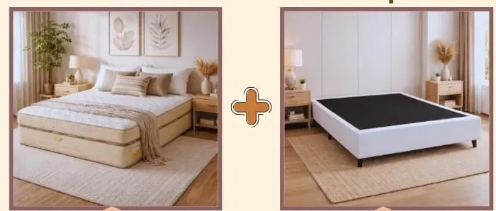 PROMOÇÃO - COLCHÃO TORONTO MOLAS ENSACADAS + BASE SIMPLES