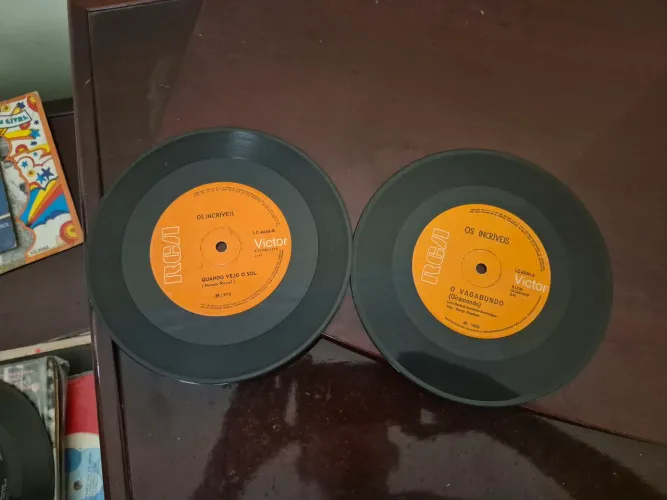 Lote 2 Compactos Vinil Os Incríveis 1969 1970 Original RCA Victor