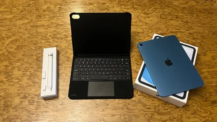 KIT iPad 11a Geração (Chip A16) + Apple Pencil + Teclado Belkin | 5 Meses Garantia Apple