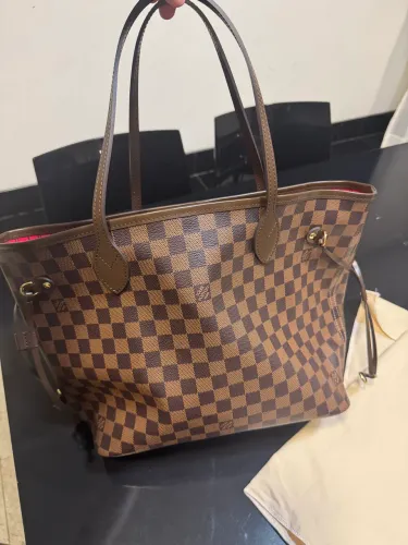 bolsa Louis Vuitton Neverfull MM Damier Ebene 100% oiriginal