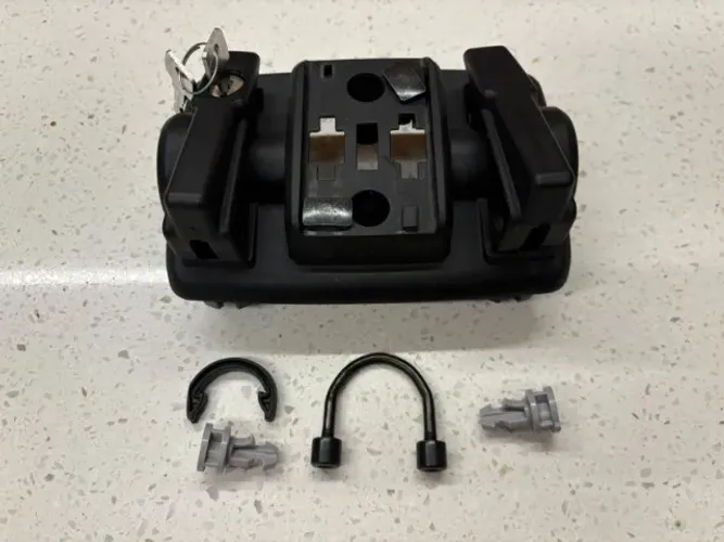 Kit fixação dianteira Thule ProRide 598 com miolo e 2 chaves
