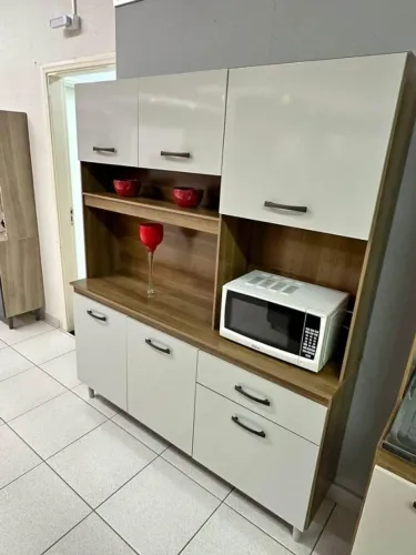 Armário de Cozinha 1,60m 6 Portas 1 Gaveta (Novo) Entrega Grátis! 