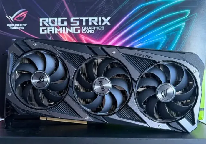 RTX 3060 12GB ASUS ROG STRIX - impecável