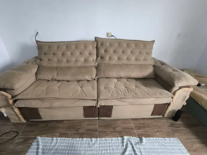 Vendo ou troco SOFÁ retrátil em perfeito estado