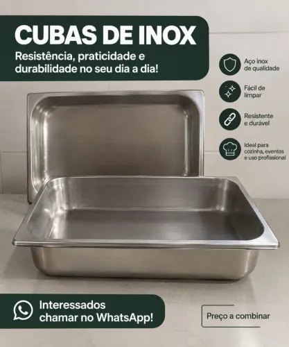 Cubas de aço inox