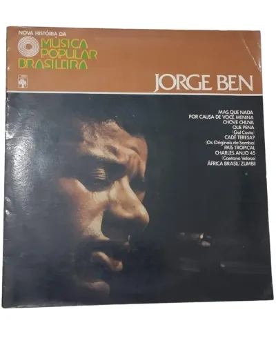 Jorge Ben Jor 'Nova História Da Música Popular Brasileira' - Disco de Vinil/LP 1977