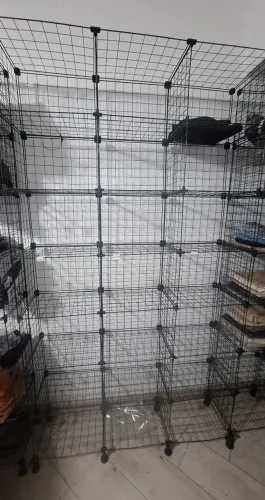 Estante Aramada 21 Nichos 3 x 7 Gaiola Organizadora