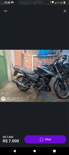 Moto fazer 150