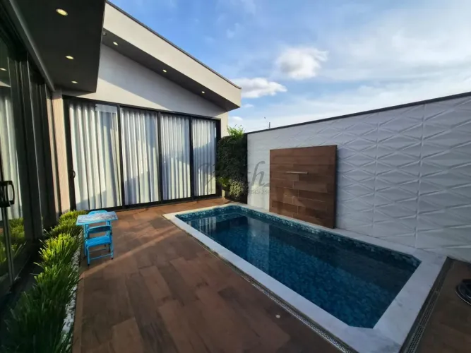 CASA PARA VENDA PORTEIRA FECHADA NO CONDOMINIO MORRO VERMELHO II EM MOGI MIRIM/SP