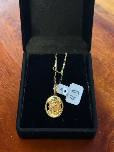 Corrente Ouro 18k 70cm Cartier/Tijolo