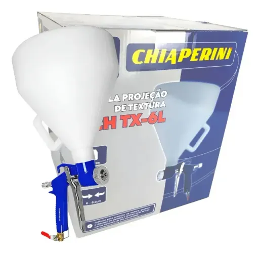 Pistola projeção de textura ( Chiaperini )