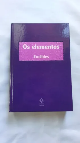 Livro Os Elementos - Euclides - Capa Dura