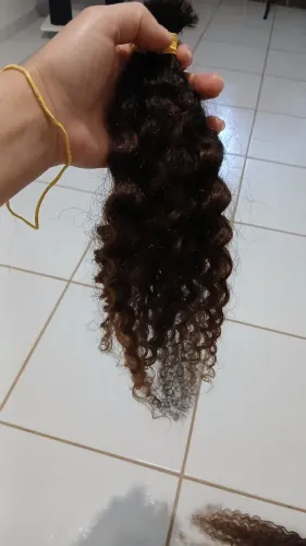 Vendo cabelo humano anelado