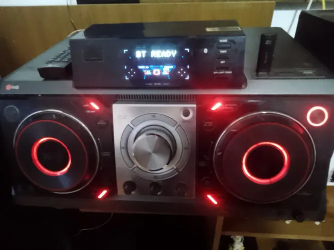Micro system Lg 9730 Xboom só a central