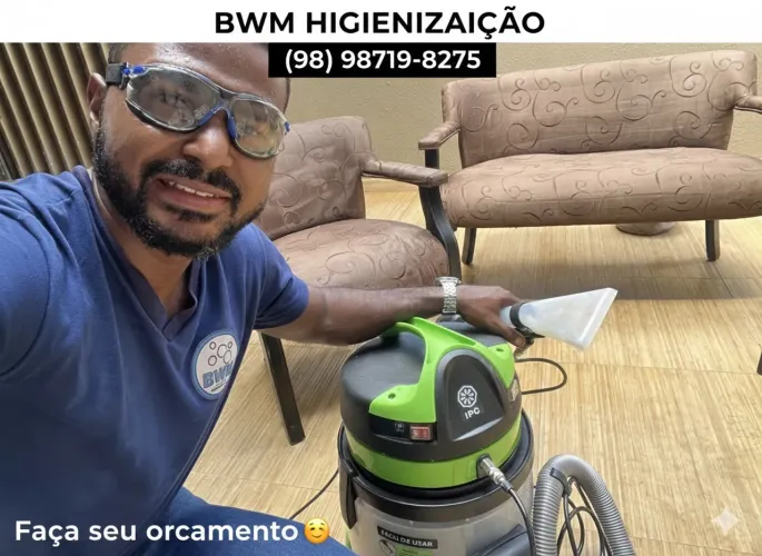 Higienização de Sofá e Estofados a Domicílio - Profissional