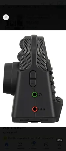Camera filmadora Zoom Q2N 4K