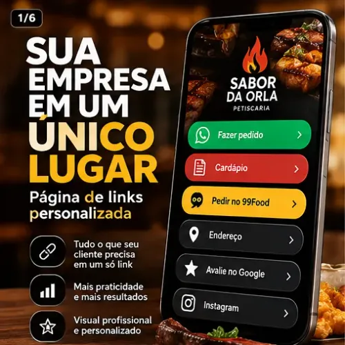 Criação de Página de Links Personalizada para Empresas