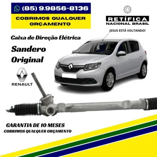 Promoção de Caixas de Direção Sandero Elétrica