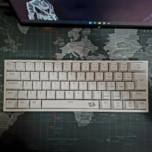 Teclado Mecânico Redragon Fizz Rainbow