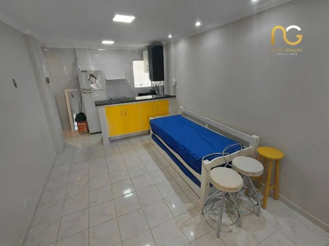 Kitnet com 1 dormitório à venda, 33 m² por R$ 225.000,00 - Tupi - Praia Grande/SP