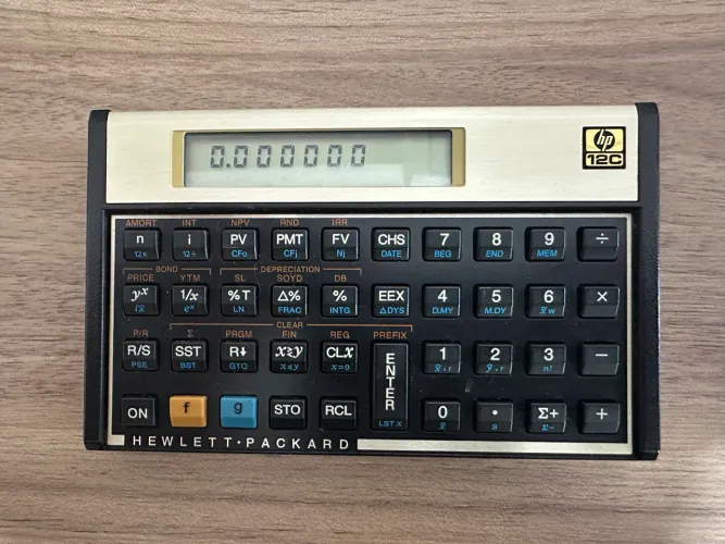 Calculadora Financeira HP12C Gold