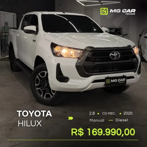 Toyota Hilux CD 4X4 2.8 Diesel Mec. 2020