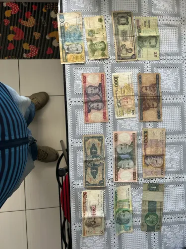 Coleção de Cédulas Antigas Brasileiras e Estrangeiras