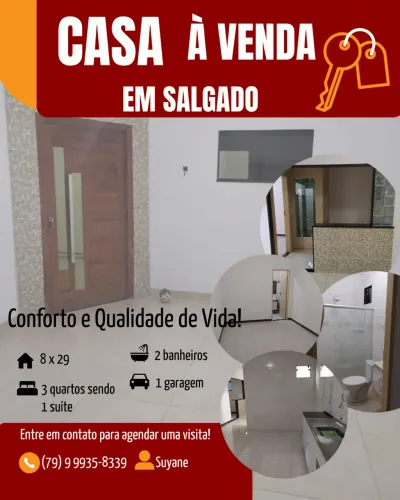Ótima casa a venda em Salgado