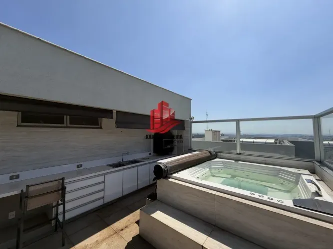Cobertura linear a venda 4 quartos e 4 vagas a venda no Buritis - Belo Horizonte - MG