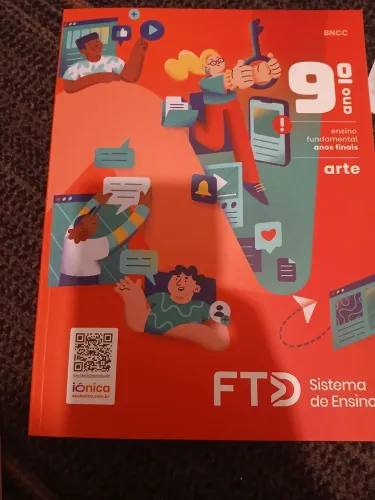 FTD sistema de ensino 9°ano Arte e caderno mais FTD ARTE