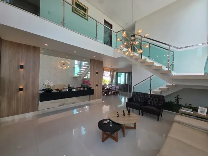casa no Alphaville Natal mobiliada com 5 suítes e 333m²