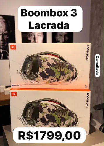Boombox 3 NOVA PROMOÇÃO