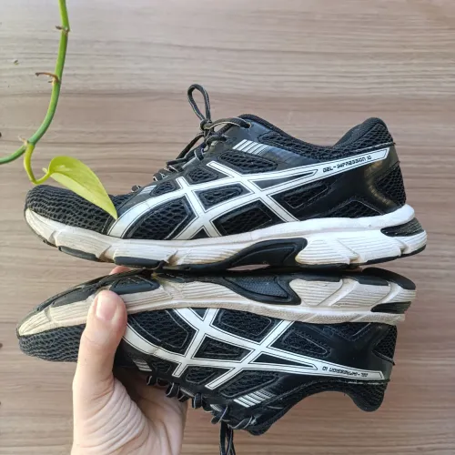 Tênis Asics Gel-Impression 10 Masculino 41/42 - Preto+Branco