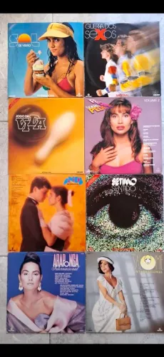 Lp's de Vinil TRILHAS DE NOVELAS - São mais de 100Lp's disponíveis.