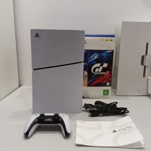 Vendo Console  Playstation 5 Slim 1tb com Leitor - Semi novo