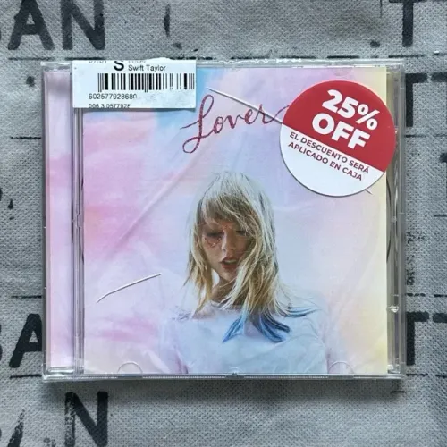 CD Taylor Swift - Lover Lacrado Argentino